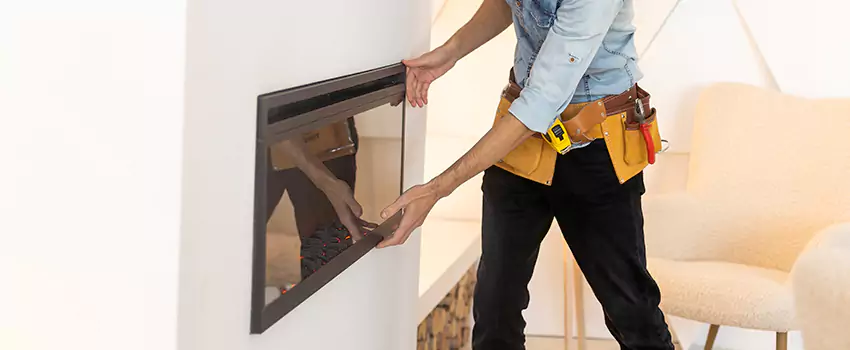 Metal Fireplace Installation in Morgantown, West Virginia