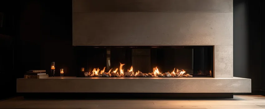 Gas Fireplace Ember Bed Design Services in Morgantown, West Virginia