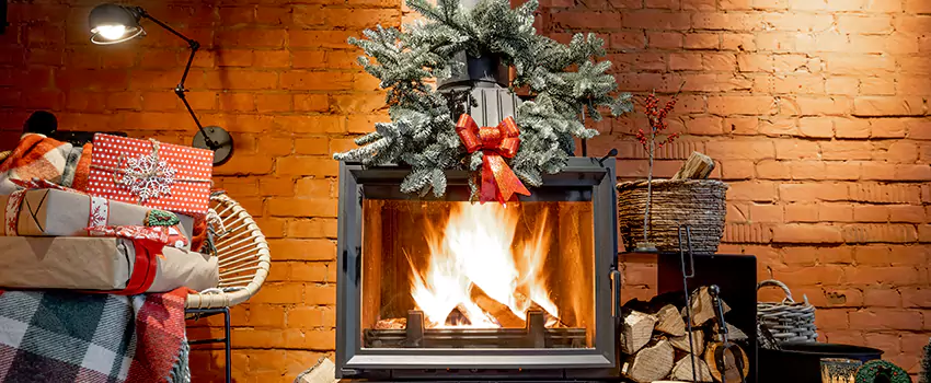 Travis Industries Linear Gas Fireplace Installation in Morgantown, West Virginia