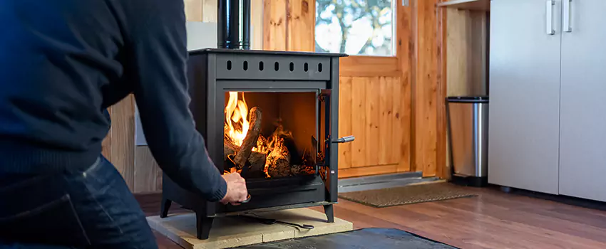 Open Hearth Wood Fireplace Installation in Morgantown, WV