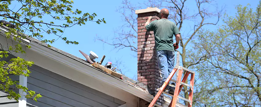 Vinyl and PVC Chimney Flashing Installation in Morgantown, WV
