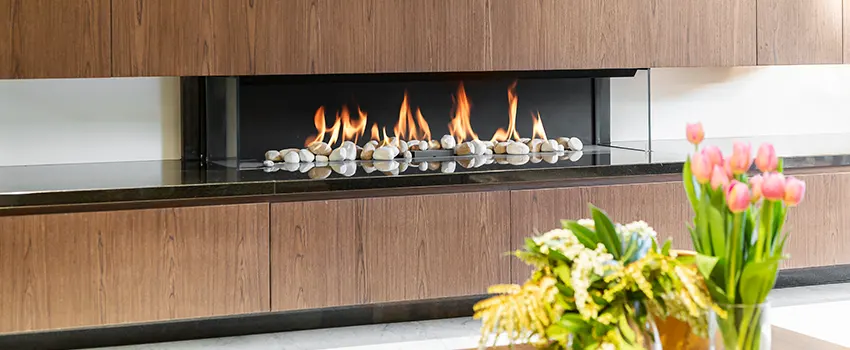 Double-height Fireplace Design Refurbishment in Morgantown, West Virginia