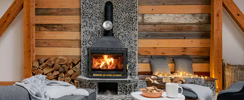 Thelin Hearth Products Direct Vent Gas Stove Fireplace Inspection in Morgantown, West Virginia